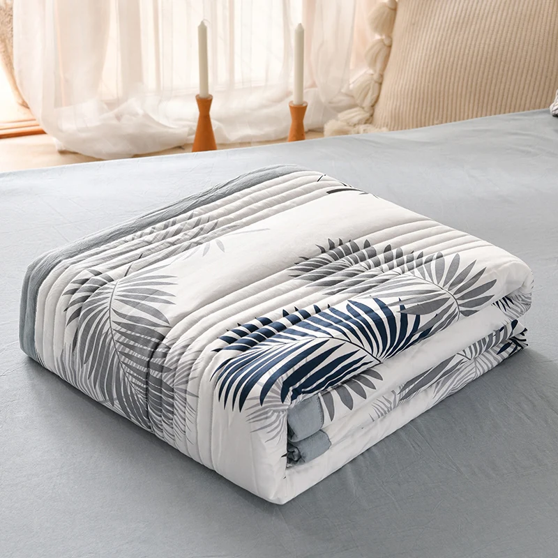 Summer quilt simple style duvet for summer double bed linen quilted 150X200