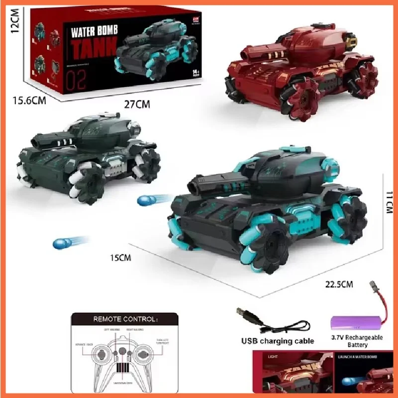 Remote Control Vehicle Remote Control Car Remote Control Tank Boy Gesture Remote Control Tank Toy Car Hand Controlled Water Bomb