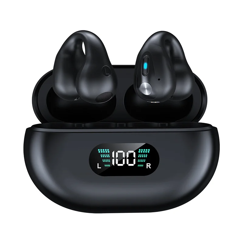 

Наушники Q80 с заушным крючком, Bluetooth-гарнитура TWS с воздушной проводимостью, спортивные Игровые наушники с сенсорным управлением, беспроводные наушники Bluetooth 5,3