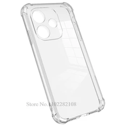 Shockproof Transparent Silicone Back Cover - OPPO A5 Pro 5G 4G (Transparent Case)