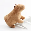 Simulation Capybara Plush Stuffed Animals Plush Toy Soft Dolls Real Life Capybara Dolls Kids Toys Peluche Christmas Gift 18cm 3