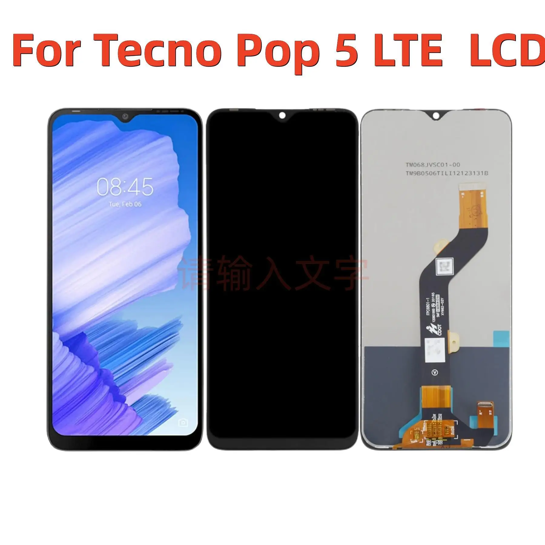 

6.57'' Original For Tecno Pop 5 LTE BD4 BD4i BD4a LCD Display Touch Screen Digiziter Assembly For Tecno Pop5 LTE LCD