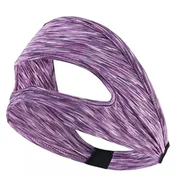 Breathable VR Eye Mask Cover and Sweat Band for Enhanced Comfort (PURPLE)