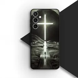 Divine Savior Christian Cross Phone Case Cover - Galaxy S23 Ultra (1)