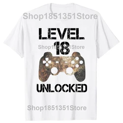 Vintage 18th Birthday Graphic Cotton T - Shirt - XS (WHITE)