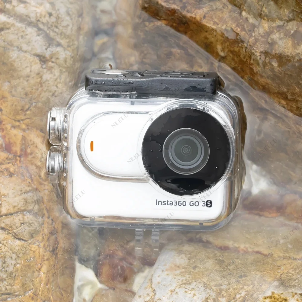 Caisson étanche 60m pour Insta360 GO 3S - Coque de protection transparente