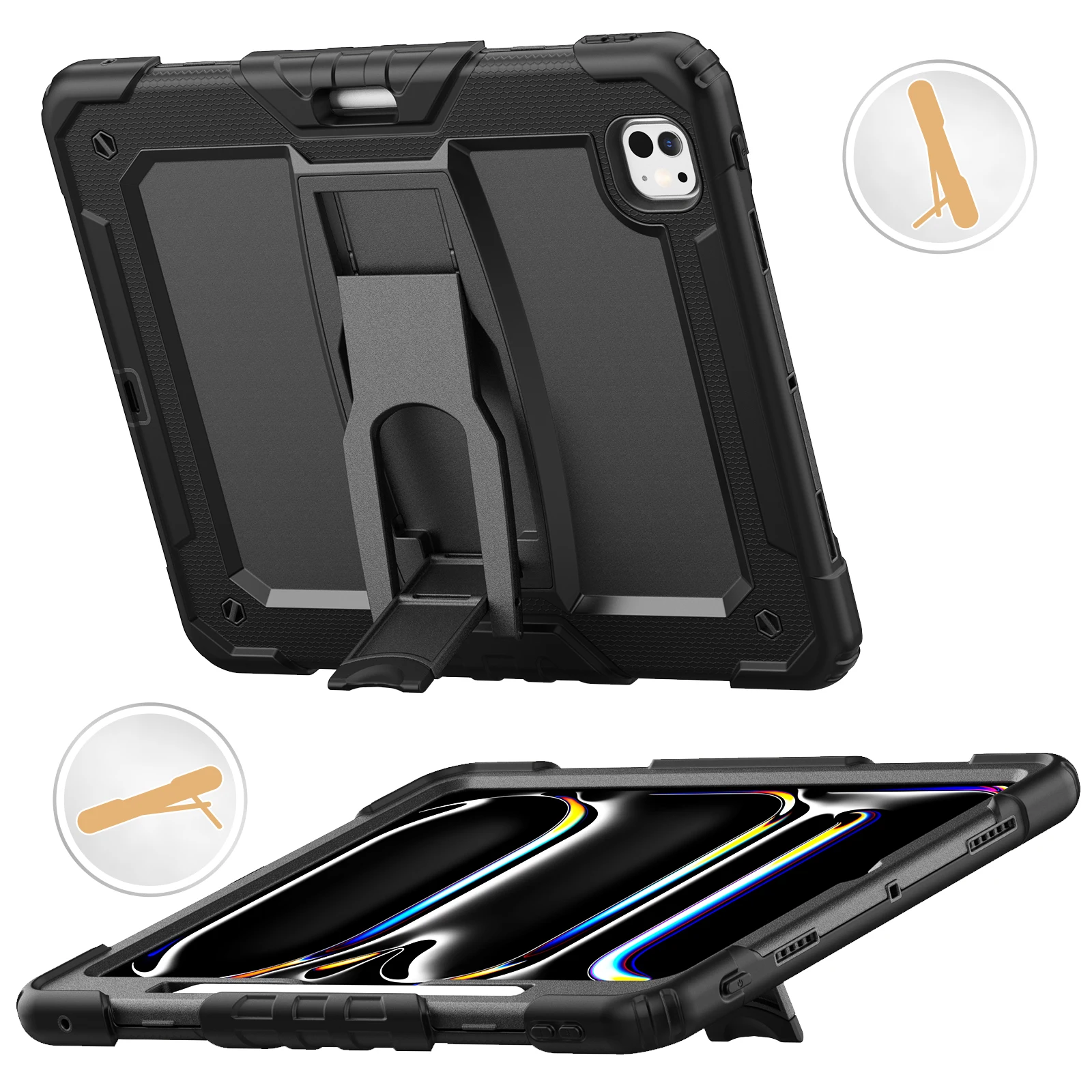 Premium Shockproof Stand Tablet Case - Enhanced Protection and Versatility