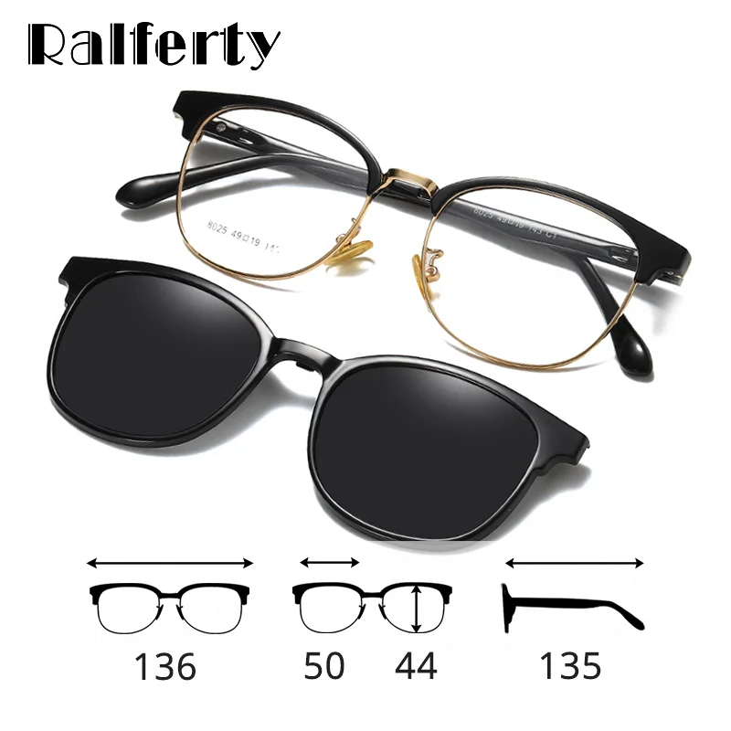 Ralferty-gafas sol graduadas para mujer, lentes de sol con Clip polarizadas, con imán, Z8025 - AliExpress Accesorios para la ropa