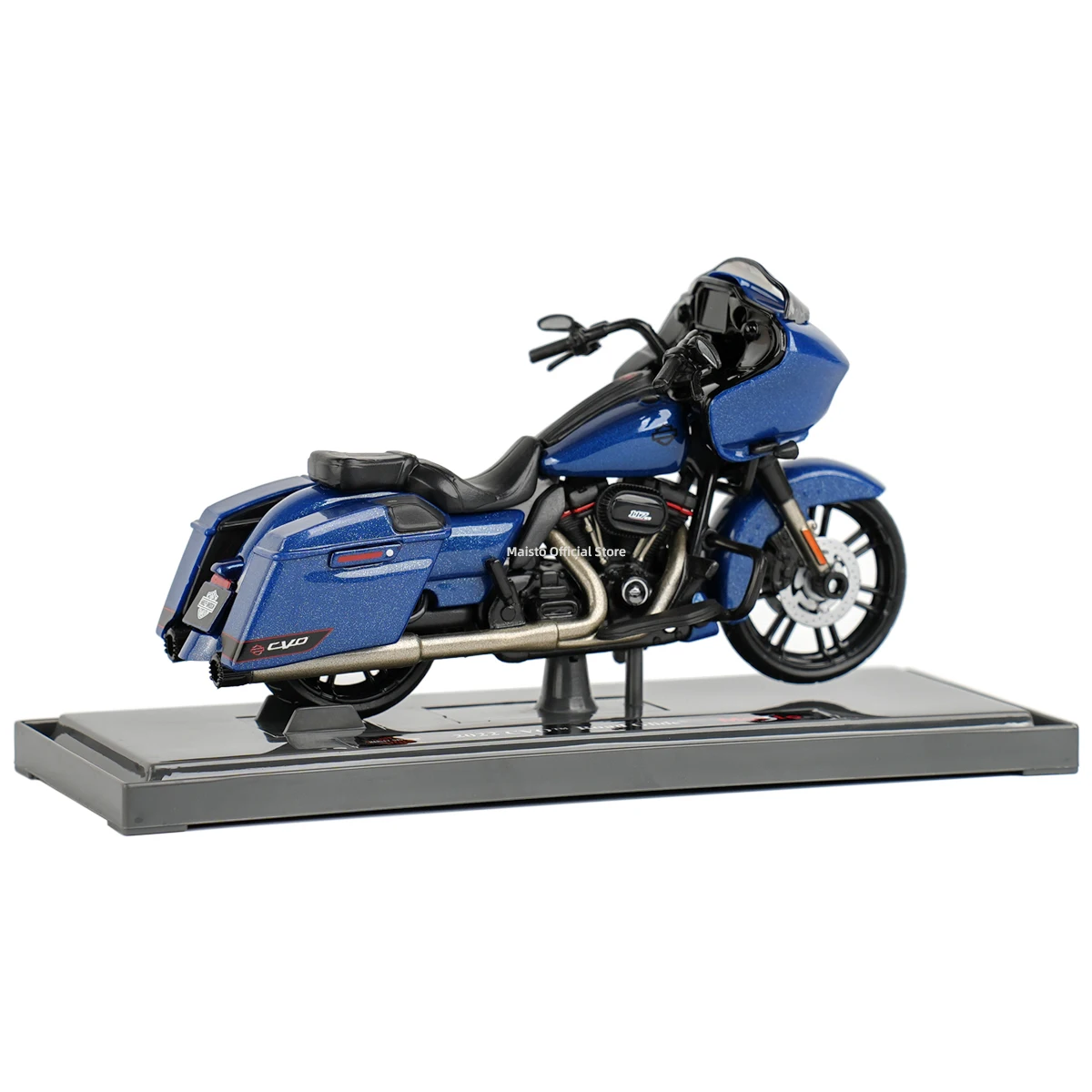Maisto 1:18 Harley-Davidson 2022 CVO Road Glide Die Cast Vehicles Collectible Hobbies Motorcycle Model Toys 3
