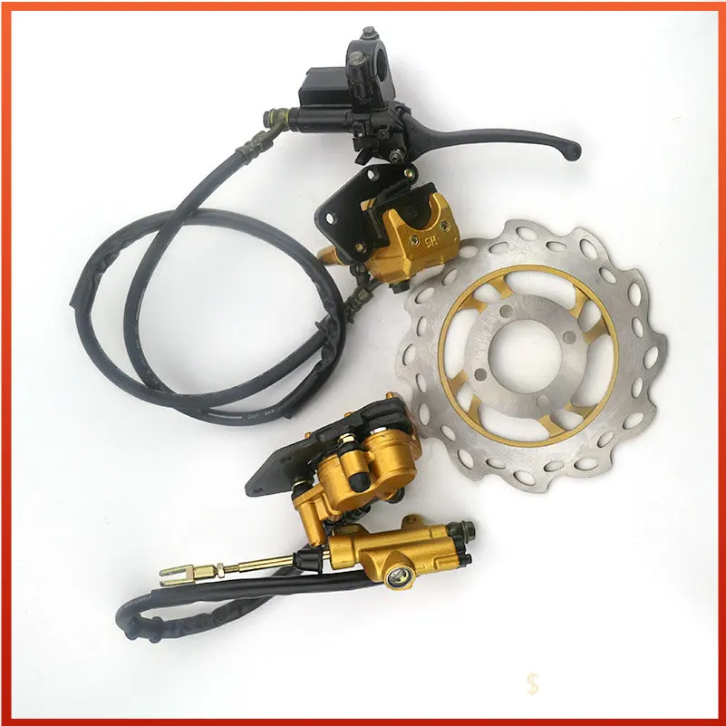 MotorcycleFrontDiscBrakeKitHydraulicBrakeSystemfor110cc125cc