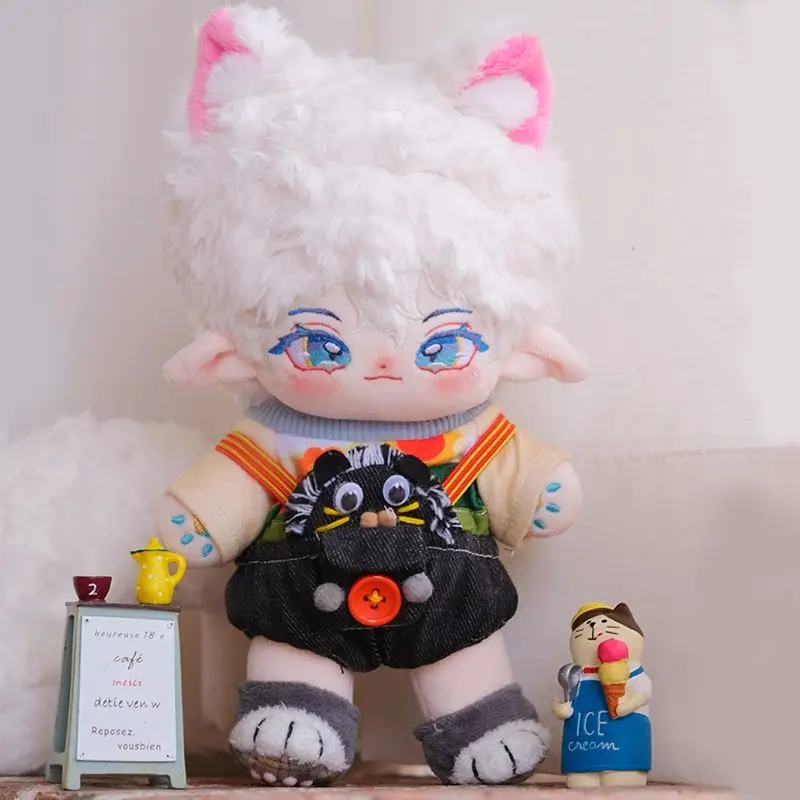 

Плюшевая кукла Kpop, звезда, монстр, животное, Хвост уха, 20 см, игрушка, тело, косплей, милый подарок PDD