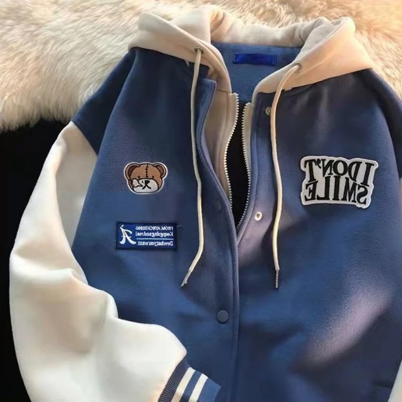 American Baseball Jacket Women American Baseball Uniform American Jacket Cardigan Jackets