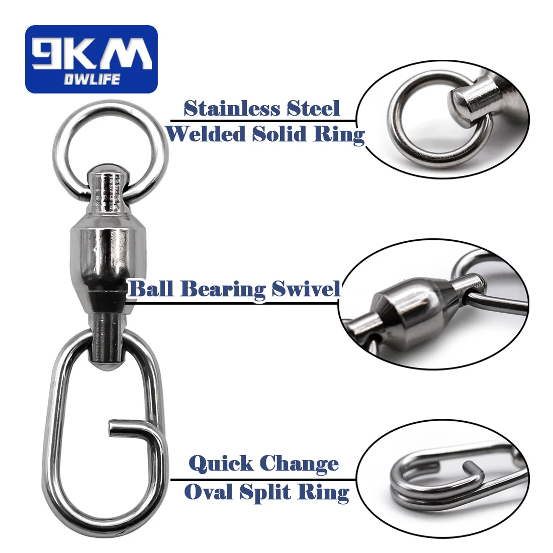 Fishing Swivels Snap Ball Bearing Swivel 3