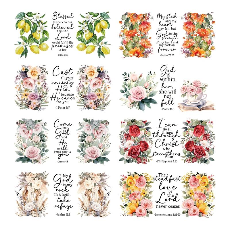 UV DTF Sticker Mother's Day Theme For The 16oz Libbey Glasses Wraps Cup Can DIY Waterproof Easy To Use Decals D31338