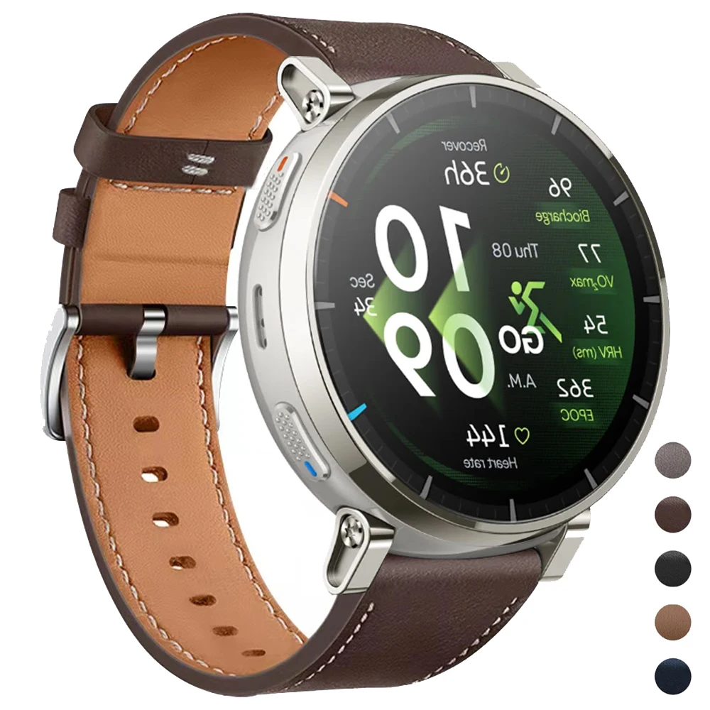 Premium Leather Watch Straps - 22mm/20mm Replacement Bracelet