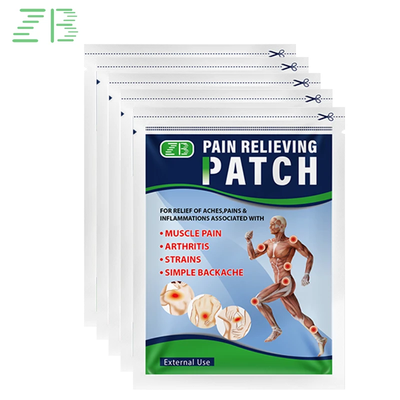 

ZB 30Pcs Chinese Herb Extract Plaster Arthritis Neck Spine Muscle Cervical Spondylosis Pain Relieve Medical Patch PainKiller