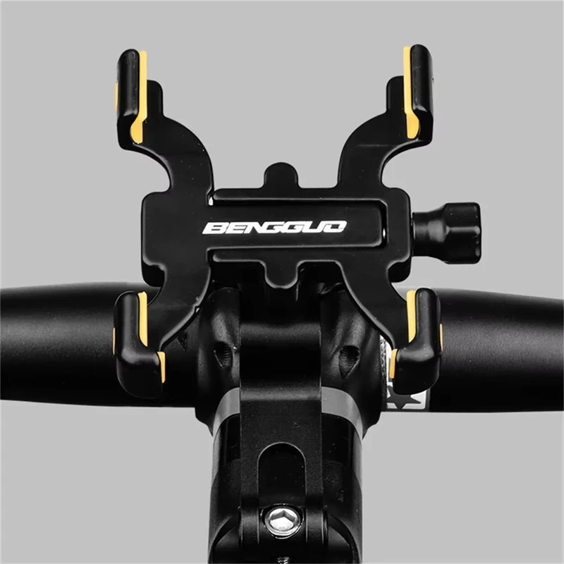 Aluminum 360° Rotating Adjustable Handlebar Phone Holder