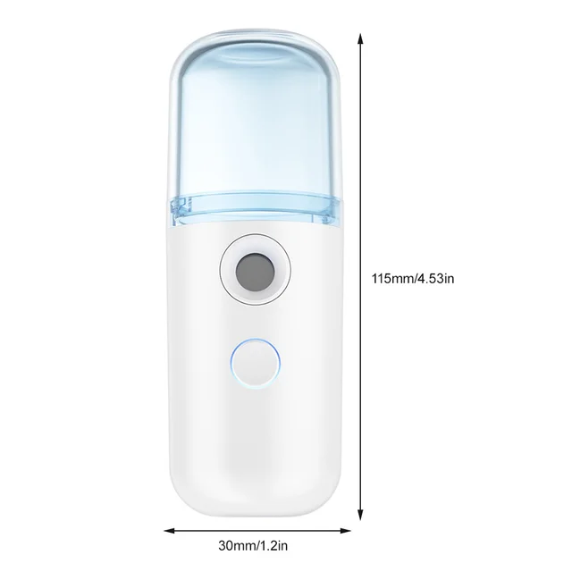 30 Ml Mini Nano Köd Permetező Hűvösebb Arc Gőzös Párásító Usb Újratölthető Hidratáló Porlasztó Szépségápolási Eszközök - Image 6