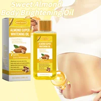 Sweet Almond Body Brightening Oil Brightening Deep Care Skin Softening&Firming Daily Moisturizing And Moisturizing Skin Body Oil