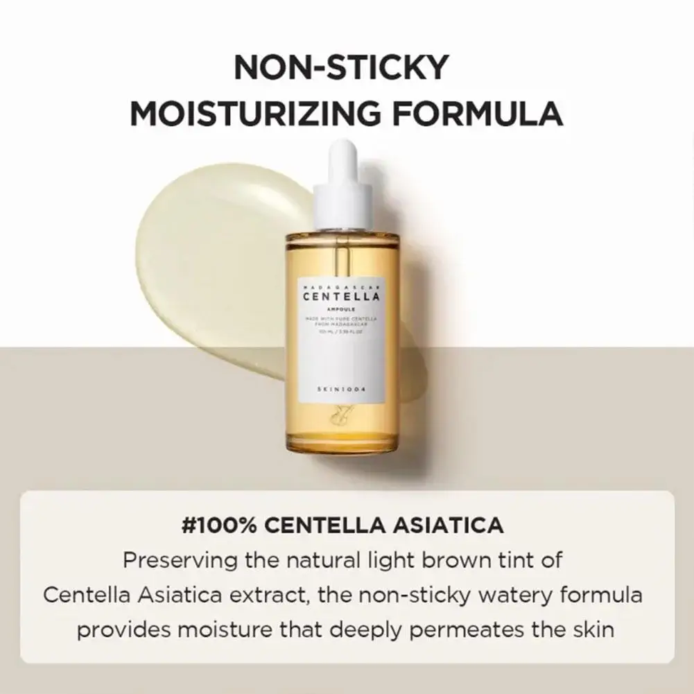 Centella Asiatica Ampoule Essence Moisturizing Relieve Skin Inflammation Soothing Gentle Relieve Dryness Korean Skincare Product 2