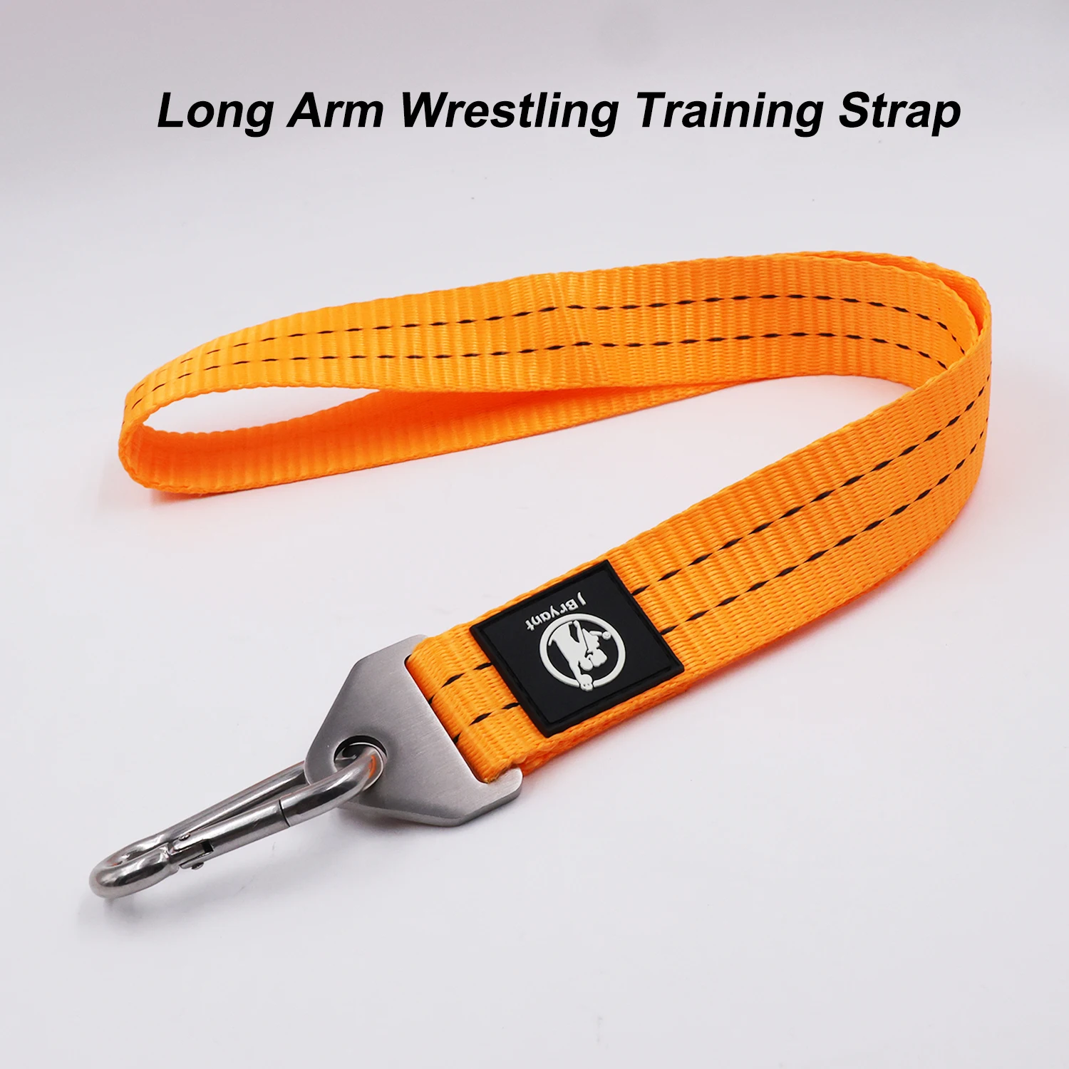 Arm Wrestling Training Strap Belt Hand Grip Arm Finger Forearm Exerciser Strengthener for Cable Machine