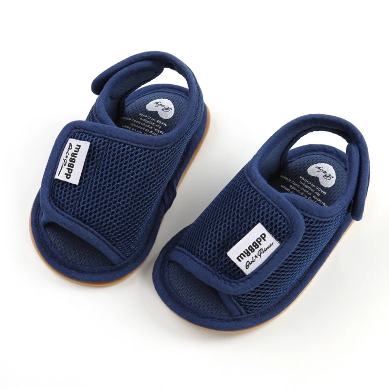 Baby Boys Girls Summer Sandals Closed-Toe Flat Sole Infant Soft  Outdoor Shoes for Toddler First Walkers 1