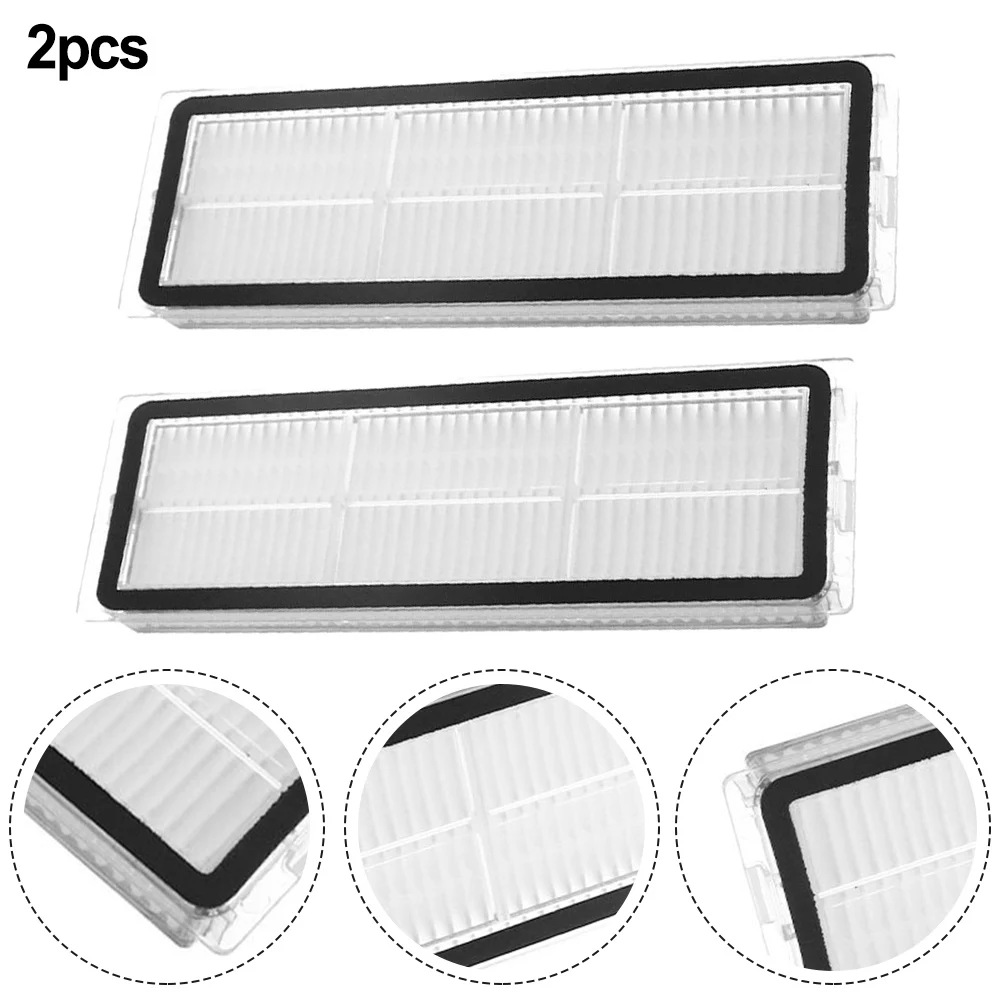 

2PCS Filters For Drame D10S D10S PRO D10S Plus Sweeping Robot Vacuum Cleaner Accessories Household Tool Spare Parts Replacement