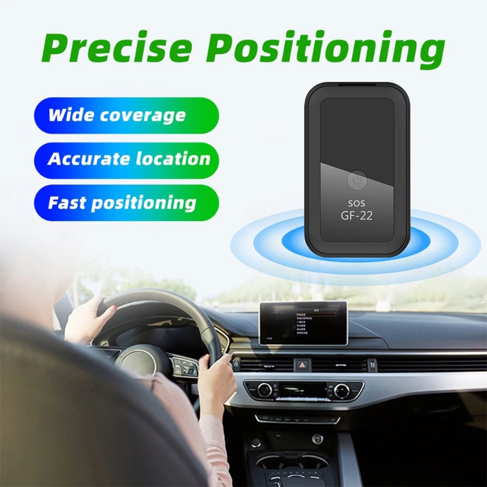 GPS GF22 Mini Personal Portable 4G Locator Anti-loss Carmatic Alarm Motorcycle GPS Car Anti-loss Precision Locator Auto Tool