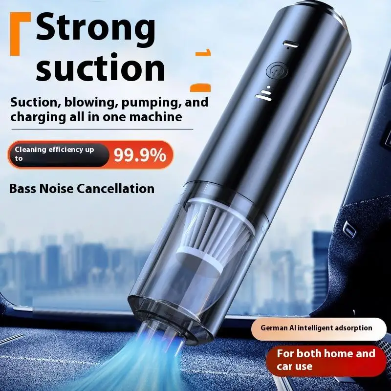 Cordless Vacuum Cleaner High-power Dual-purpose For Suction And Blowing Suitable For Car And Household Dust Removal 1