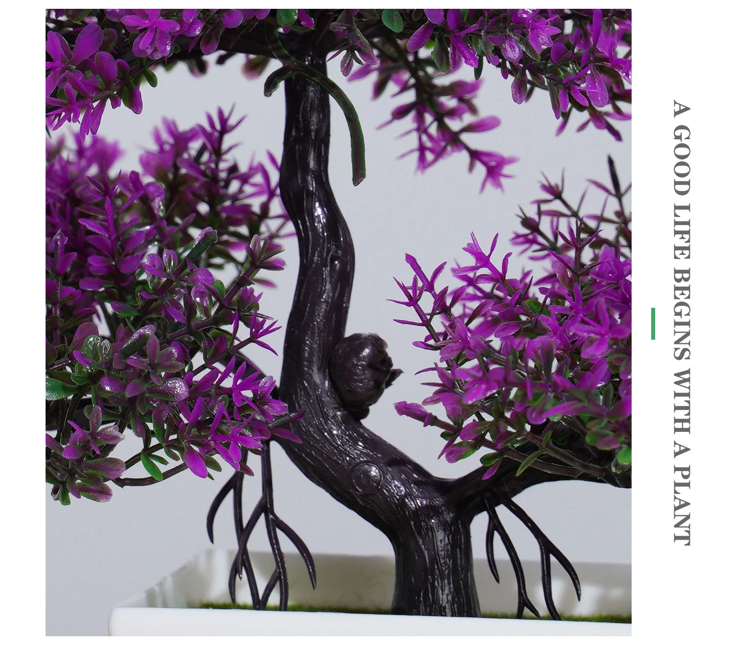 Künstliche Pflanzen Bonsai Kleiner Baum Simulation Topfpflanzen Gefälschte Blumen Tisch Topf Ornamente für Hotel Garten Home Decor planta – Detail 2