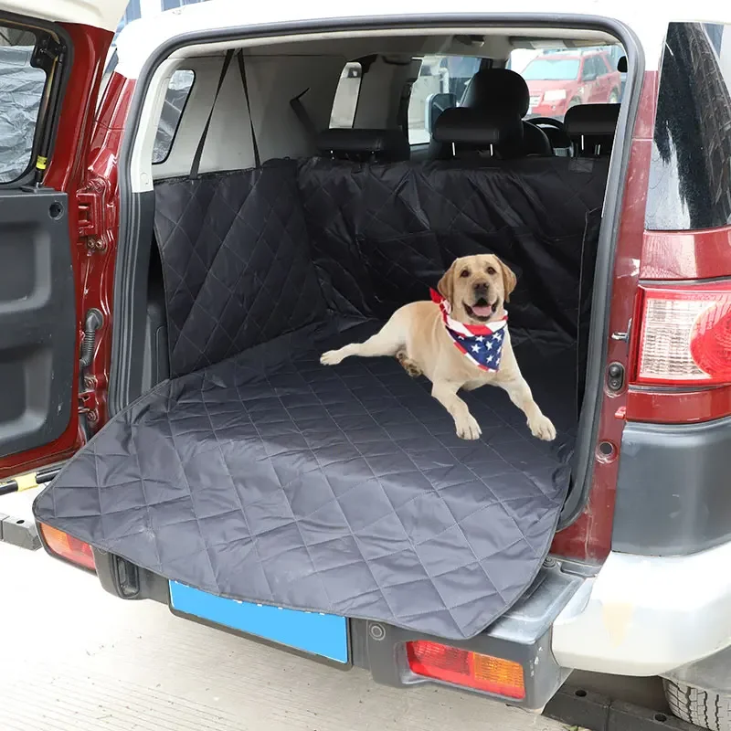 Per Toyota Fj Cruiser 2007-2021 Oxford Cloth Black Car Trunk Pet Seat Cover Pet Transport Pad Accessori Per Auto