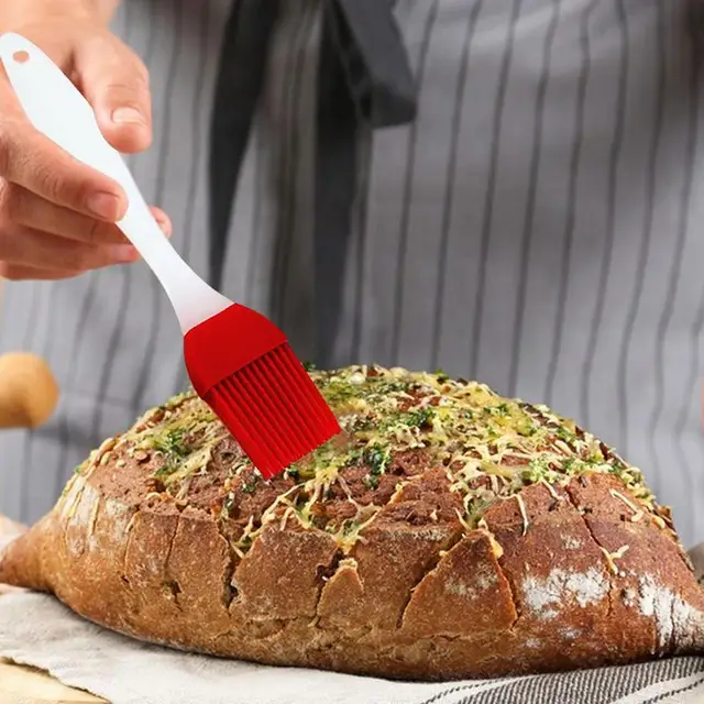 Szilikon Basting Kefe Tészta Barbecue Olajkefék Sütés Sütőedény Kenyér Barkács Bbq Konyhai Főzéshez - Image 3