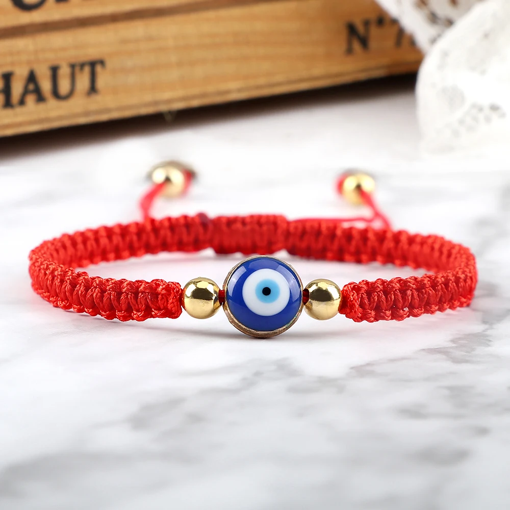 Classic Evil Eye Handmade Braided Bracelet for Women Men Lucky Red Black  Rope Charm Friendship Bracelets Adjustable Jewelry Gift