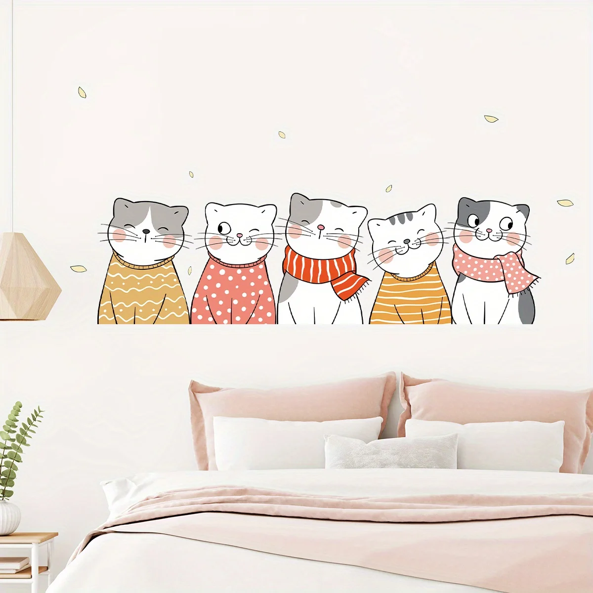 Cartoon Cute Funny Cat Wall Stickers for Children's Room Kids Room Removable Wall Decals Bedroom Living Nursery Decoration wall stickers luminous wall stickers vinyl decal stickers children room decoration
