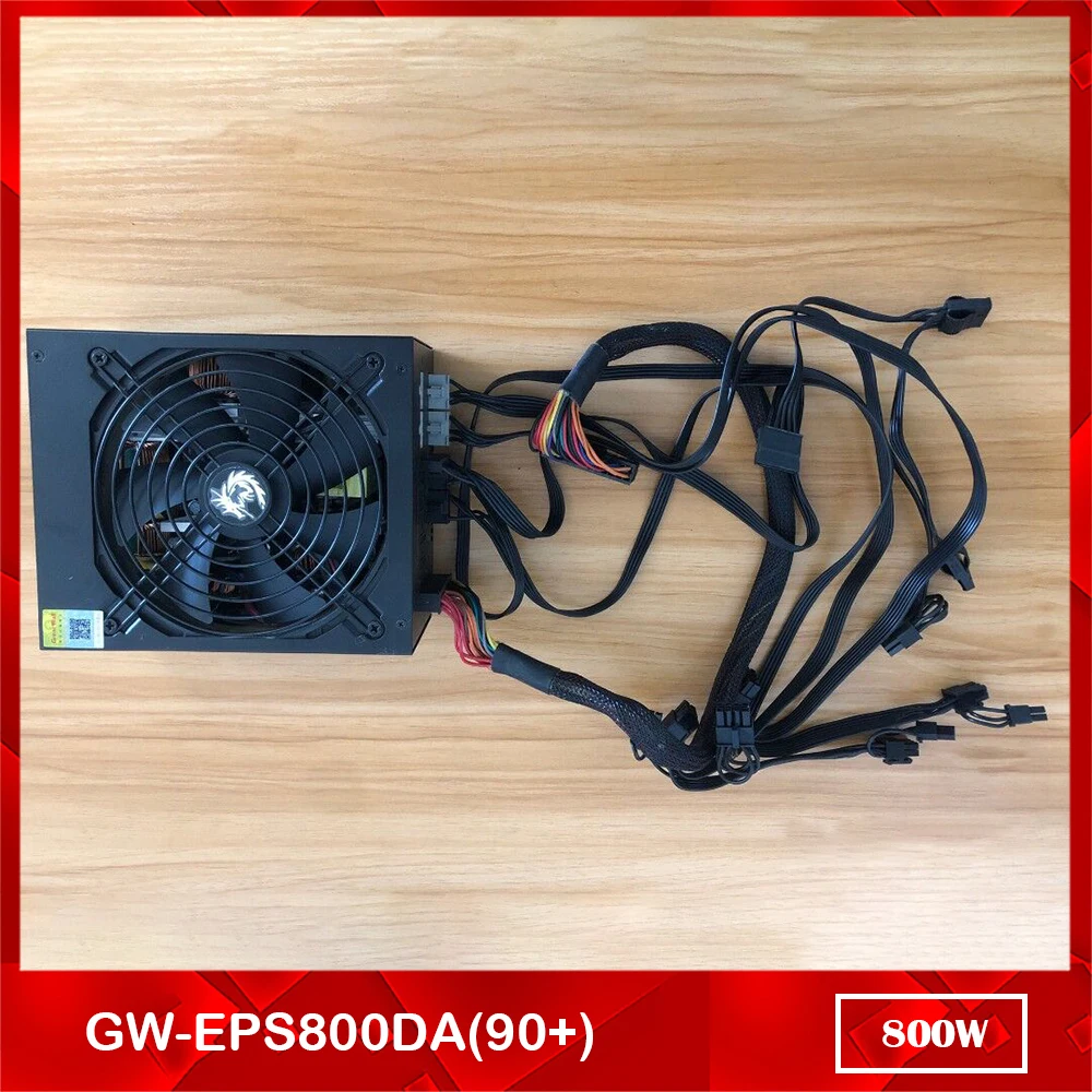 

800 Вт для майнинга, блок питания для Great Wall GW-EPS800DA (90 +) 20 + 4P SATA * 6 6 + 2P * 12 4P + 4P * 2