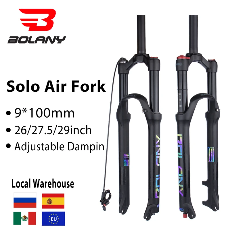 29 Inch Mountain Bike Air Fork MTB Air Suspension Fork - 26/27.5
