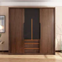 Meubles de chambre à coucher, tête de lit haute, lit King Size moderne, ensembles de chambre à coucher de luxe 2