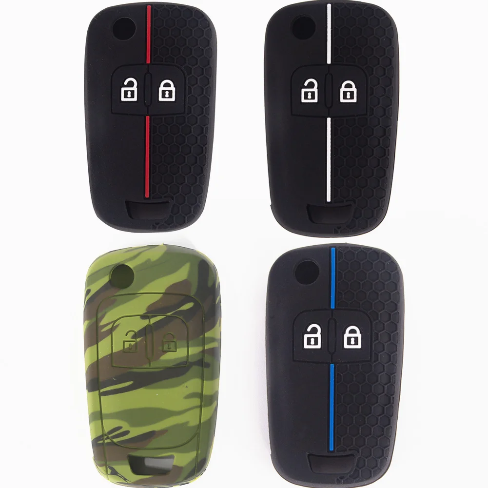 Silicone Car Key Cover Case Shell Remote Skin Holder for Opel
