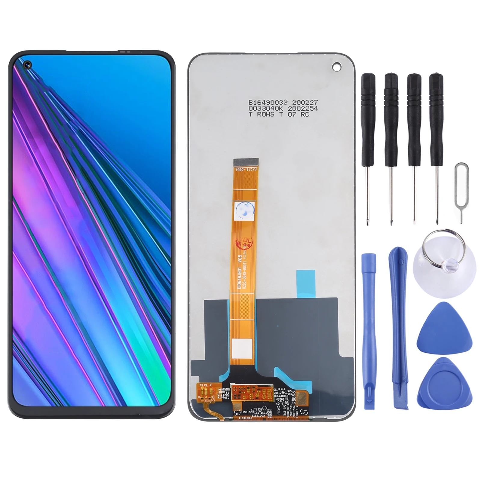 

ЖК-экран для OPPO A74 5G / A54 5G CPH2195 / A93 5G PCGM00, PEHM00 с дигитайзером, полный комплект для ремонта дисплея телефона