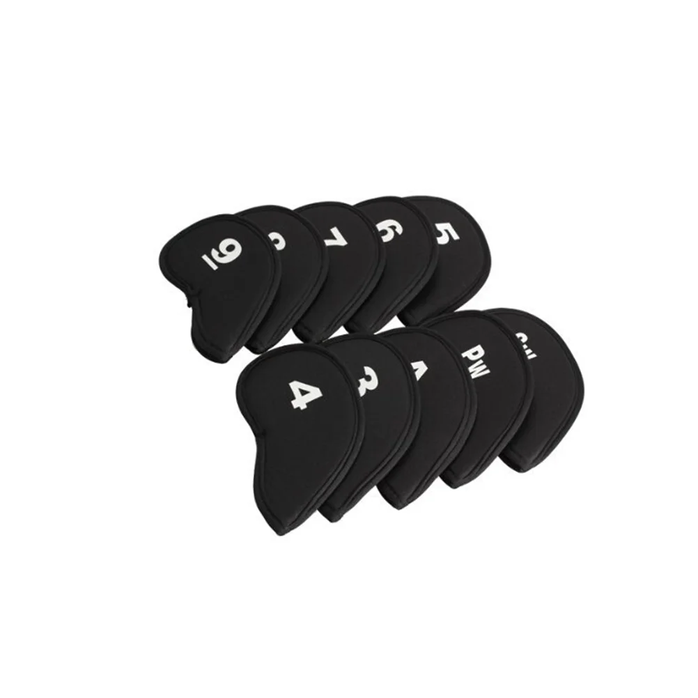 

10 Pcs Club Cover Golf Accessories Neoprene Head Covers for Thick Iron Headgear
