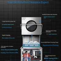 Uncovering full-automatic dishwasher Large capacity dishwasher for small restaurants in commercial large hotels 2