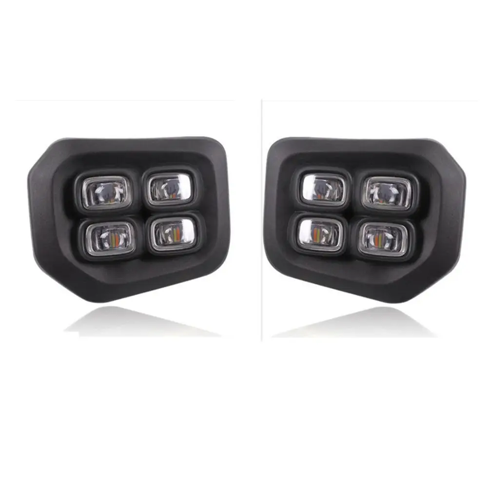 

High Quality Car Lighting Day Running Light Bumper Enhance Visibility Daytime Running Lights During Night Time Fog Lamps