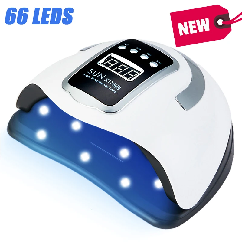 Nail Lamp LED UV Lamp For Nails 66LED Nail Drying Lamp For Manicure