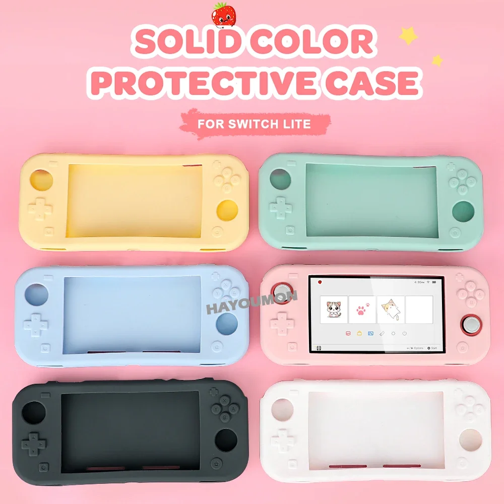 Soft TPU Anti-Slip Protective Case for Game Console - Full Body Cover, Dropshipping Ready