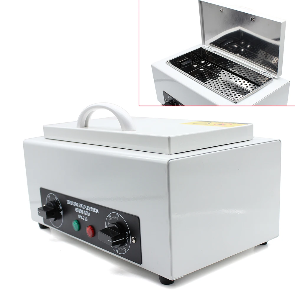 Elektrische Nail Art Ausruruntung Trocken Wtrunme Heisuxluft Sterilizzatore Fur Die Fuxpflege Nagel Desinfektion Mit Timer-Funktion Hohe