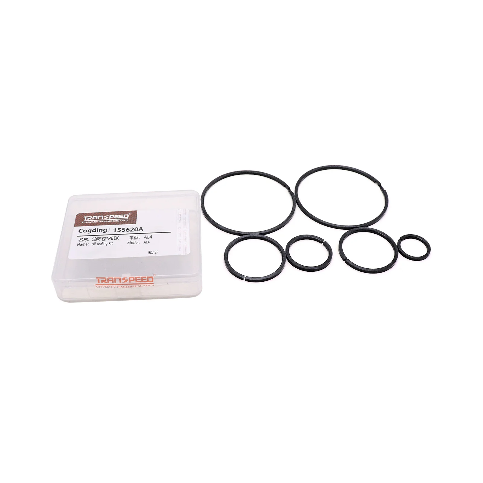 TRANSPEED DPO AL4 Transmission Oring Kit Oil Sealing Rings Kits For Peugeot 307 206 207 306 406 Citroen Renault 6PCS/Set