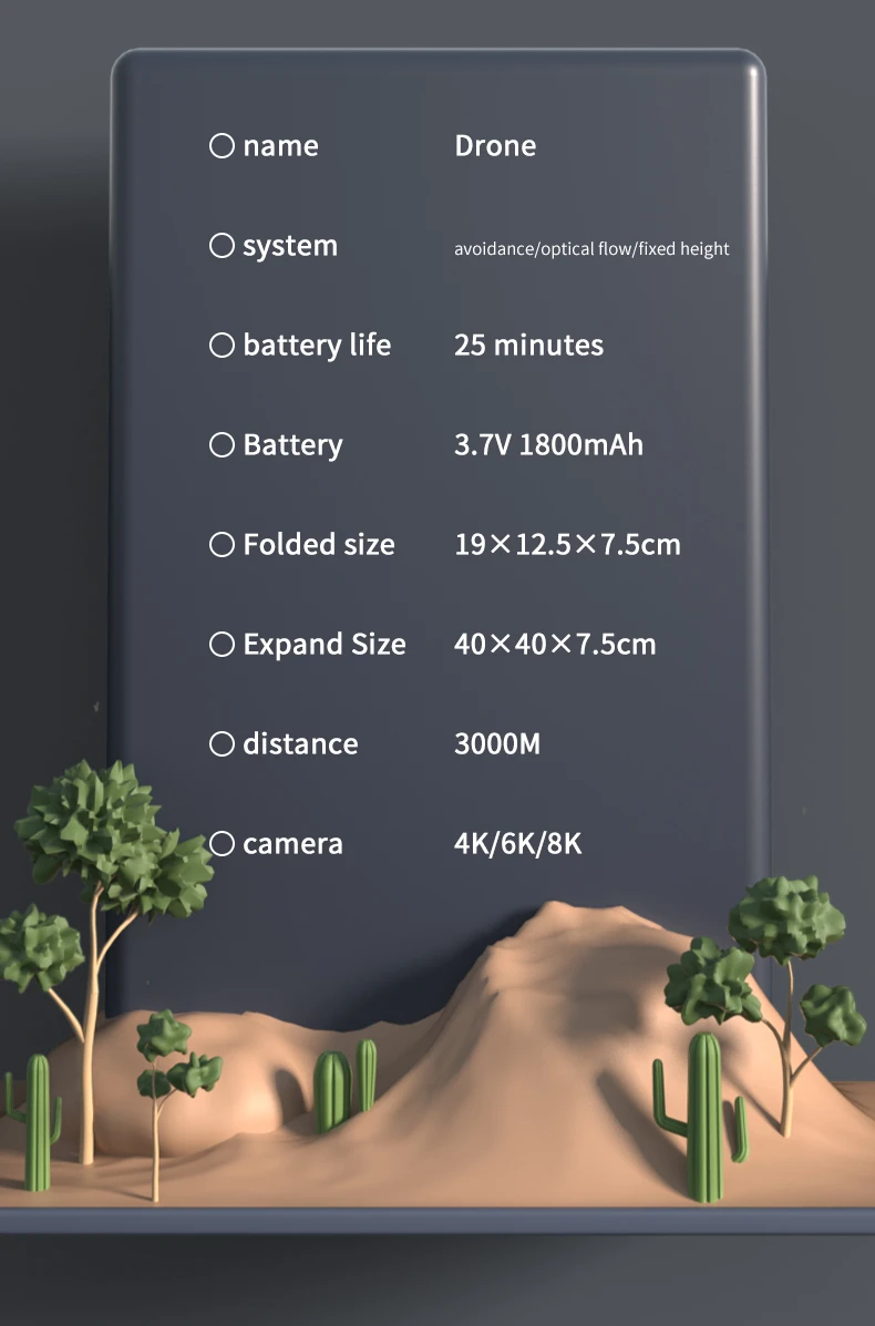 KBDFA RC Drone FPV Professional Drones 4K HD Aerial Photography Obstacle Avoidance Quadcopter Helicopter RC Distance Toys 58 KBDFA RC Drone, drone avoidance/optical flow/fixed height battery life 25 minutes