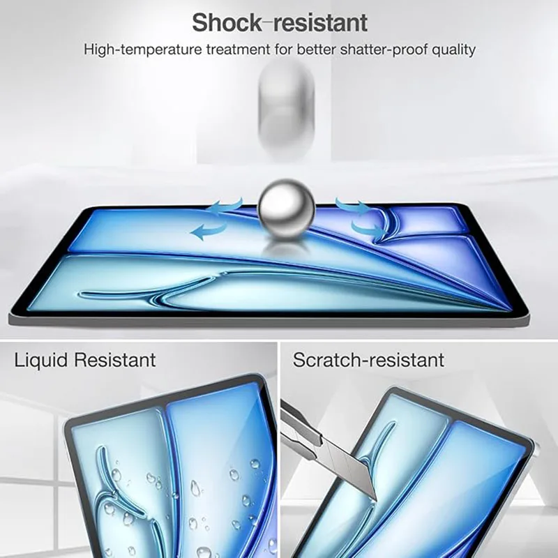 Premium Tempered Glass Screen Protector Set - Pack of 2