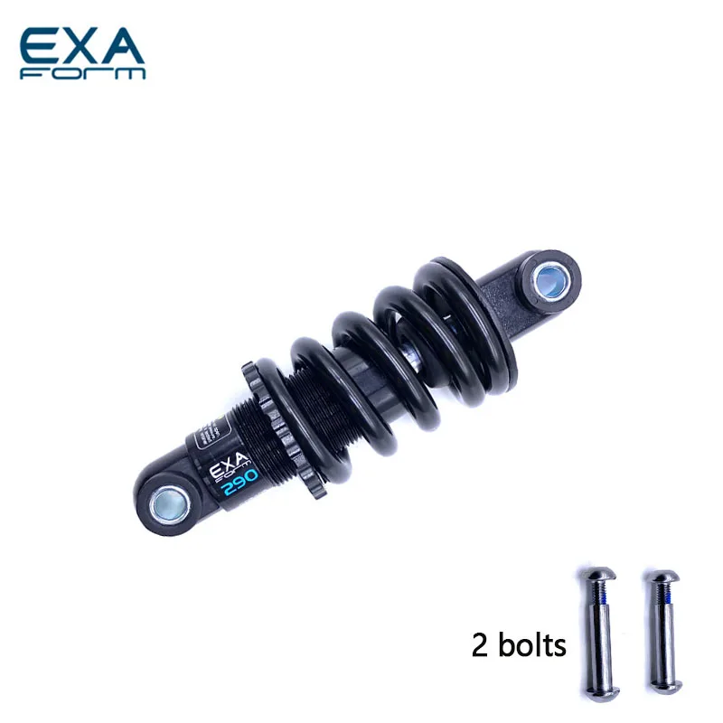 KS EXA Form 290 자전거 충격 흡수 장치 후면 충격 125 150 165 190mm 내리막 CX MTB Moutain 자전거 전기 스쿠터 650LBS
