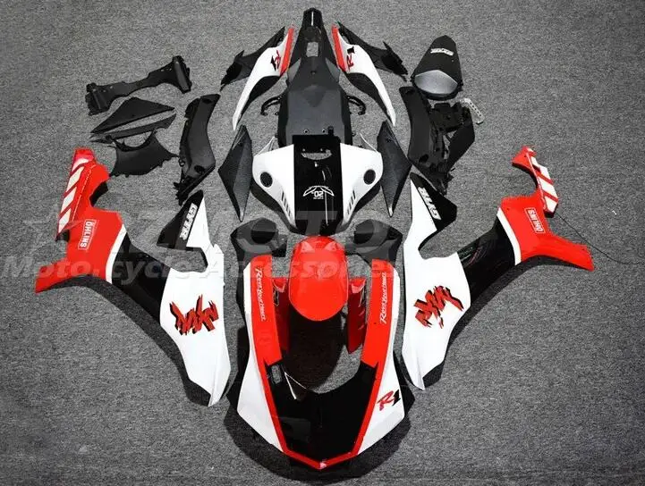 

Комплект обтекателей для мотоцикла из АБС-пластика, 4 подарка, подходит для YAMAHA YZF- R1 2015 2016 2017 2018 15 16 17 18, кузов красного и белого цвета